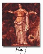 Andromeda chained in a cross shape or crucifix