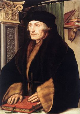 Erasmus, by Holbein the Younger (1523)