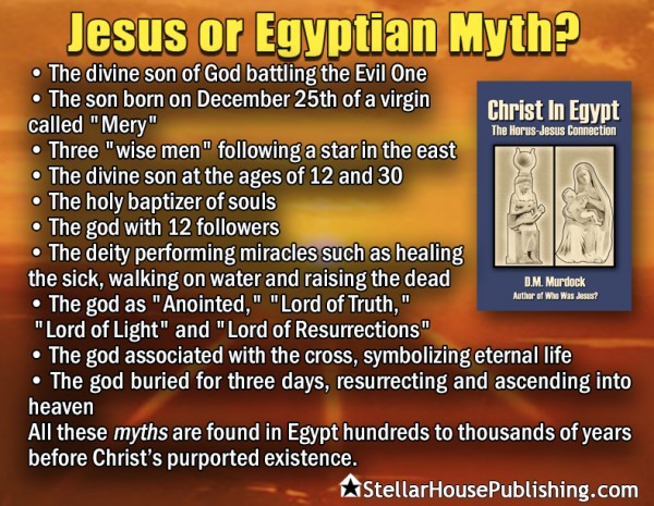 Jesus or Egyptian myth?