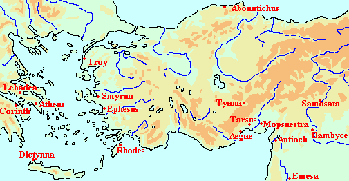 Apollonius's Journeys