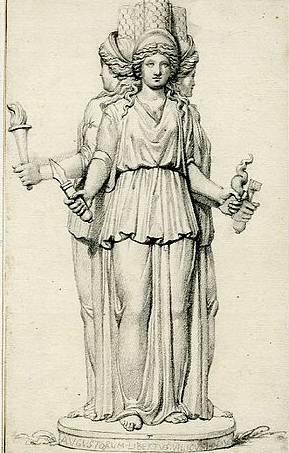 Hecate the Triple Goddess (British Museum)