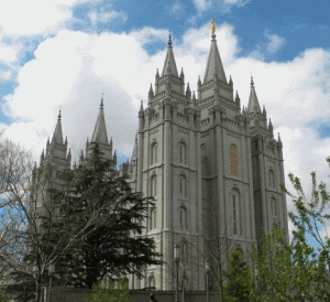 Mormon Cathedral, Salt Lake City, Utah