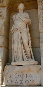 Sophia (Celsus Library, Ephesus, Turkey; Photo: Radomil